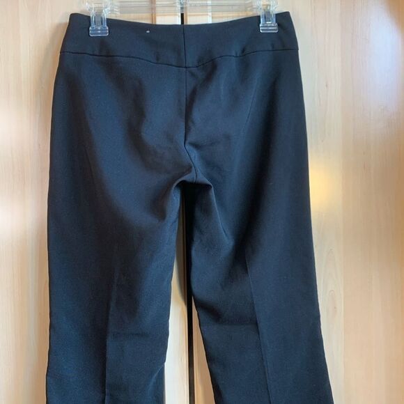 Mandee solid Black Dress Pants high waist open leg Size 3 - Picture 5 of 8